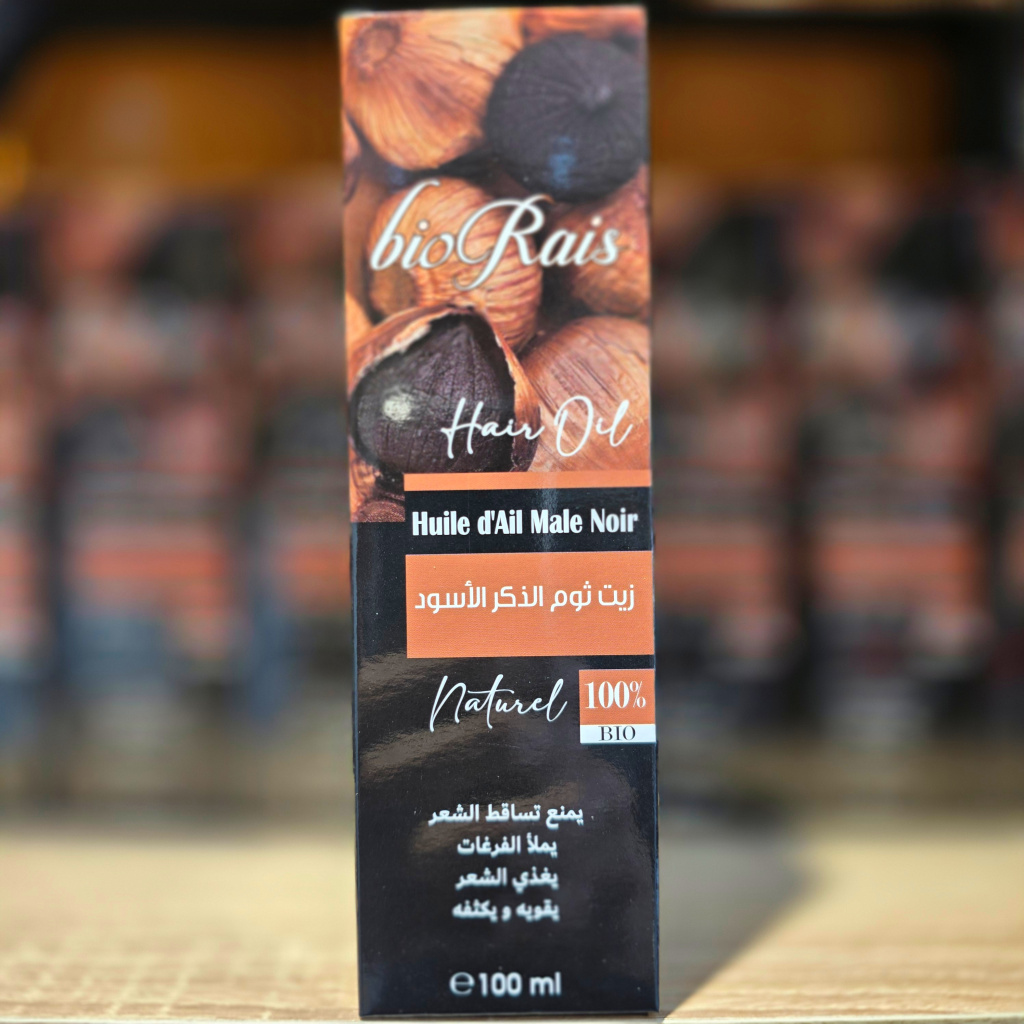 زيت الثوم الذكر الأسود