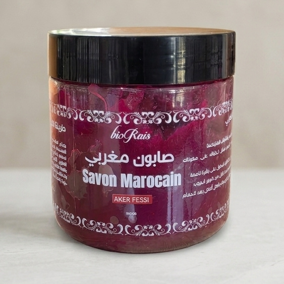 صابون مغربي بالعكر الفاسي - 500غ