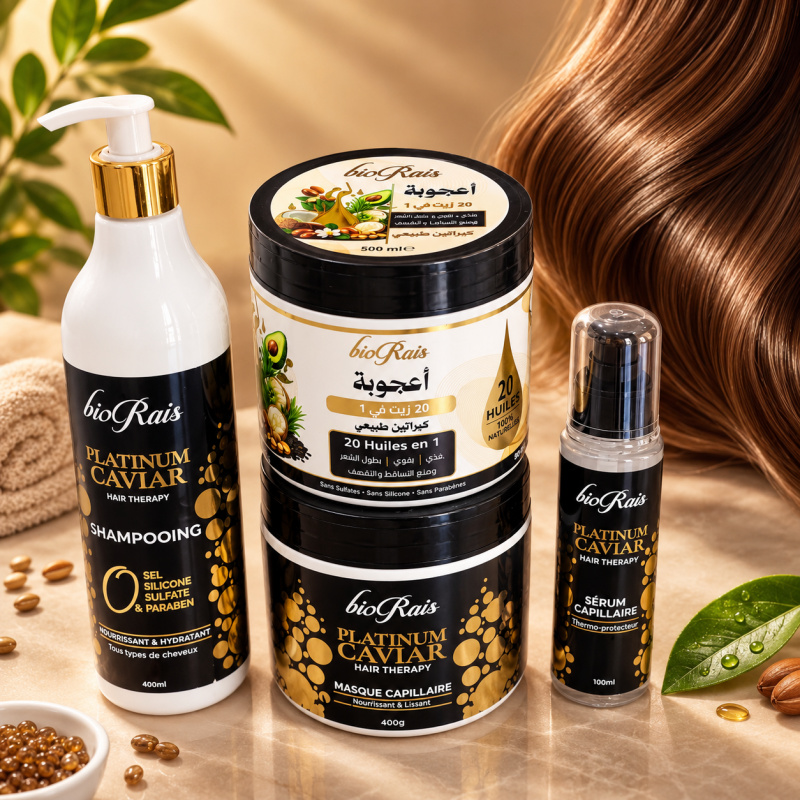 PACK الكافيار : ترطيب و تقوية الشعر - الصورة 7